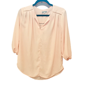 Pleione blush colored blouse, Sz S